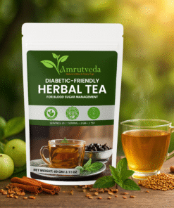 Diabetic-Friendly Herbal Tea – Sugar Balance Support with Ayurvedic Ingredients