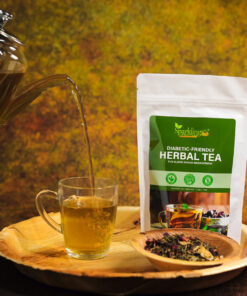 Herbal tea for blood sugar management