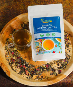 Herbal tea for energy and stamina