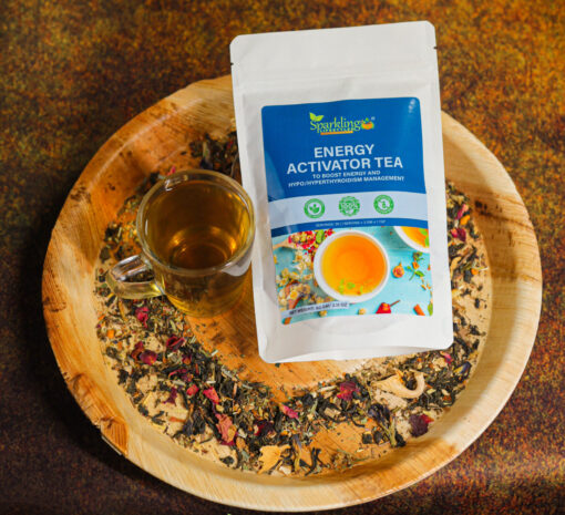 Herbal tea for energy and stamina