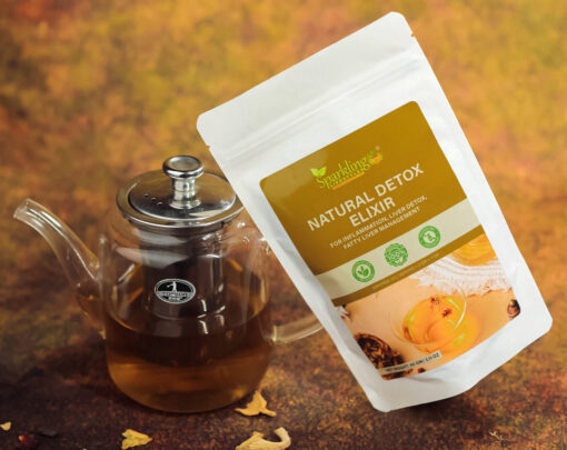 Natural detox elixir for gut and skin