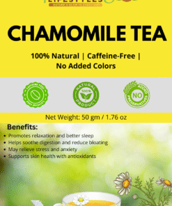 Alternative view of Chamomile Tea – Natural Calming Herbal Tea for Sleep & Relaxation