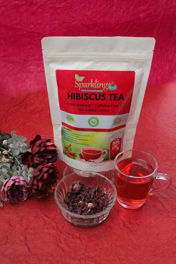 Hibiscus Tea – 100% Natural & Caffeine-Free Wellness Elixir
