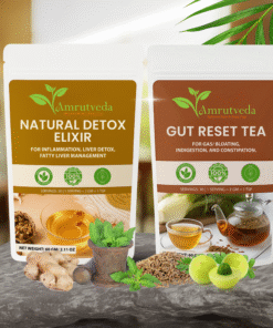 Detox + Gut Reset Herbal Tea Combo – Cleanse & Digestive Wellness Pack