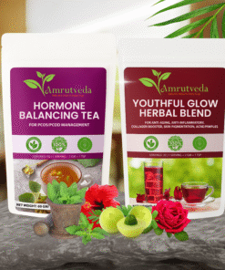 Hormone Balance + Youthful Glow Tea Combo – Herbal Tea for Women’s Wellness & Radiant Skin