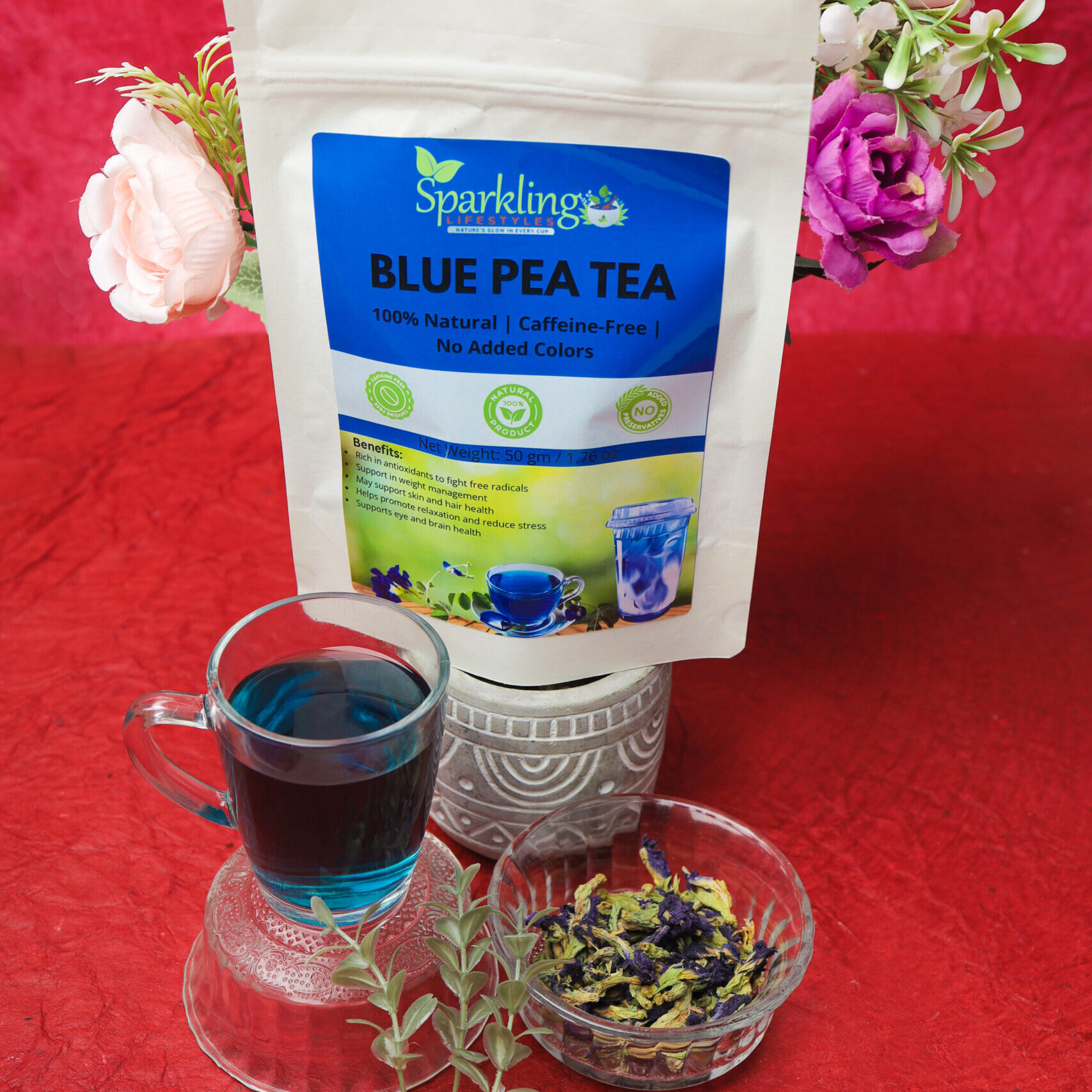 blue pea tea