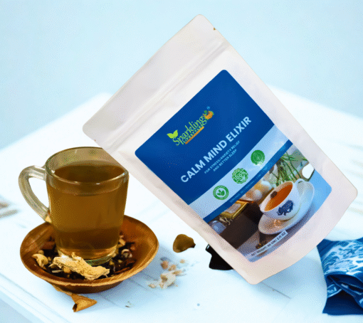 Herbal tea for stress and sleep
