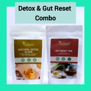 Combo: Natural Detox Elixir + Gut Reset Tea