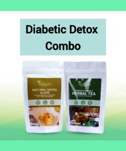 Herbal tea combo for blood sugar and detox