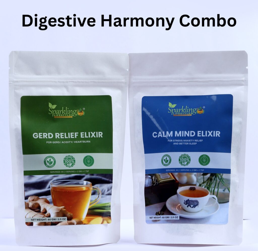 Combo: Calm Mind Elixir + GERD Relief Elixir