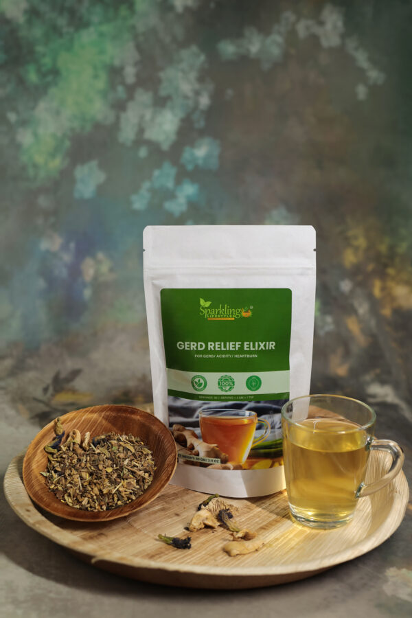 GERD Relief Elixir – Ayurvedic Herbal Blend for Acidity & Gut Healing