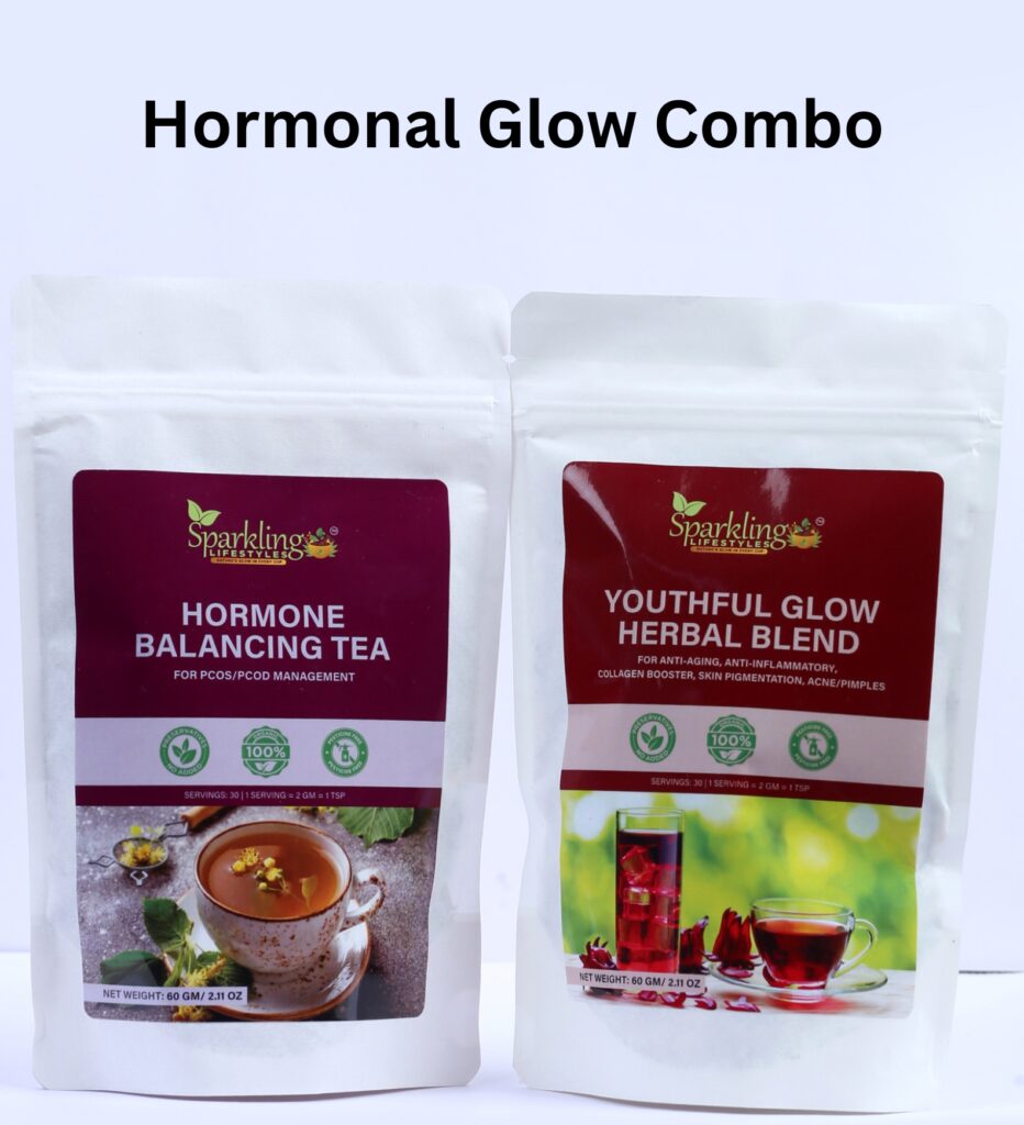Combo: Hormone Balancing Tea + Youthful Glow Blend